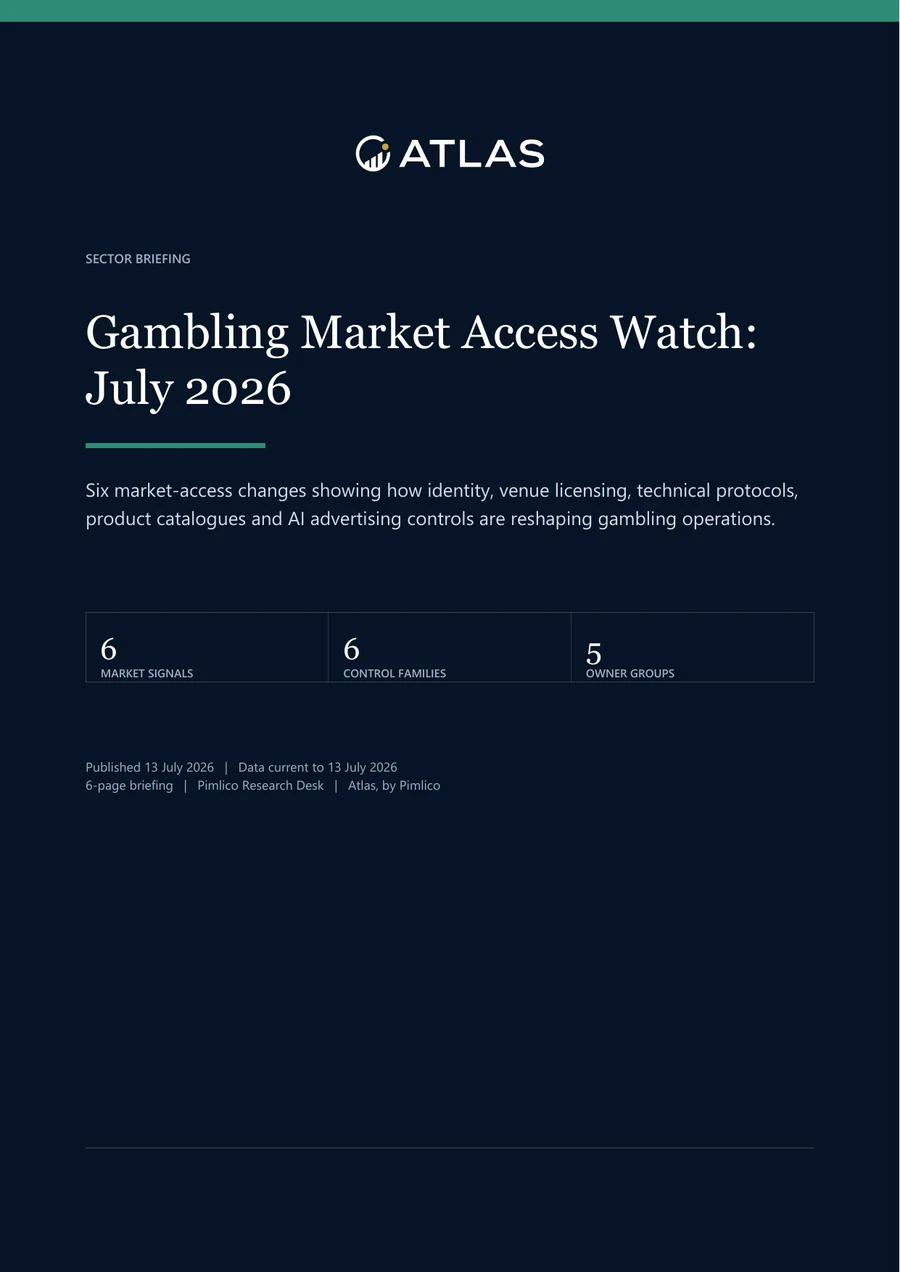 Gambling Market Access Watch: July 2026 cover
